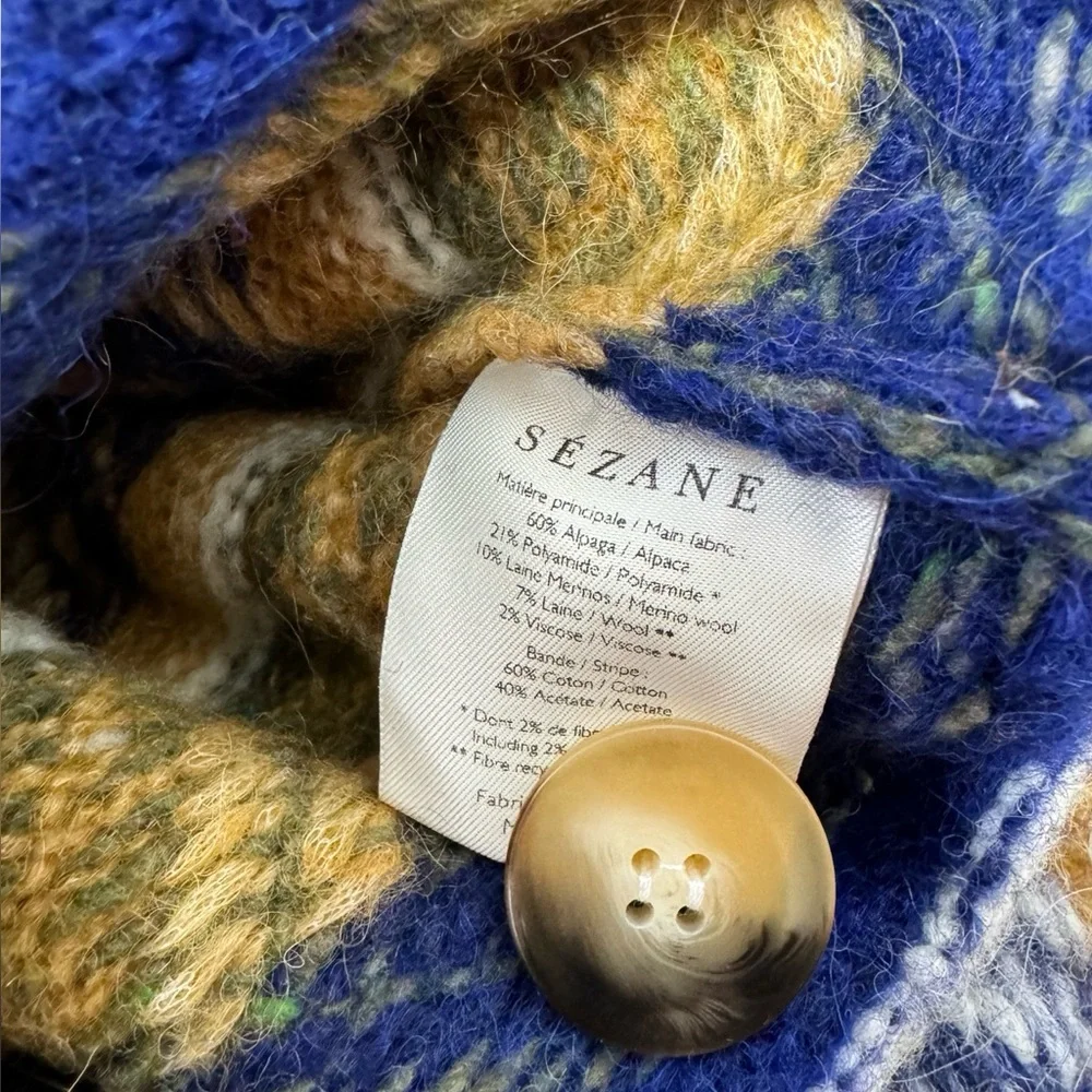 Sezane | NWOT Georges Jumper Multicolor Small